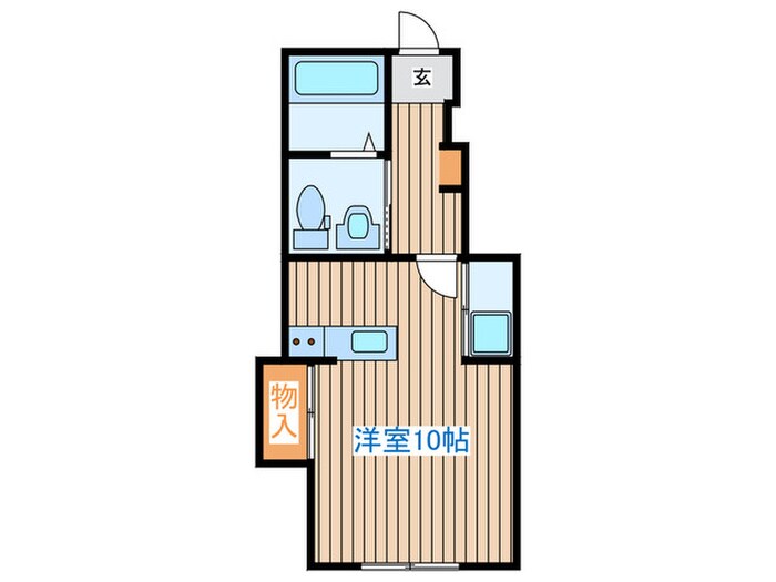 イルサンルイⅠの物件間取画像
