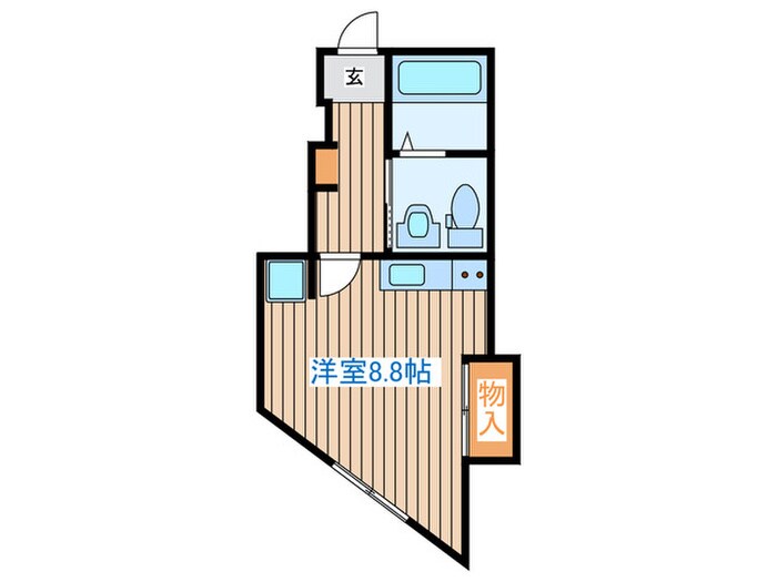 イルサンルイⅠの物件間取画像