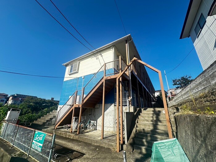 コーポ鷺ヶ森２１の物件外観写真