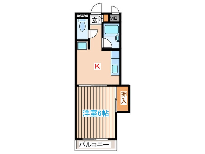 第２後藤ビルの物件間取画像