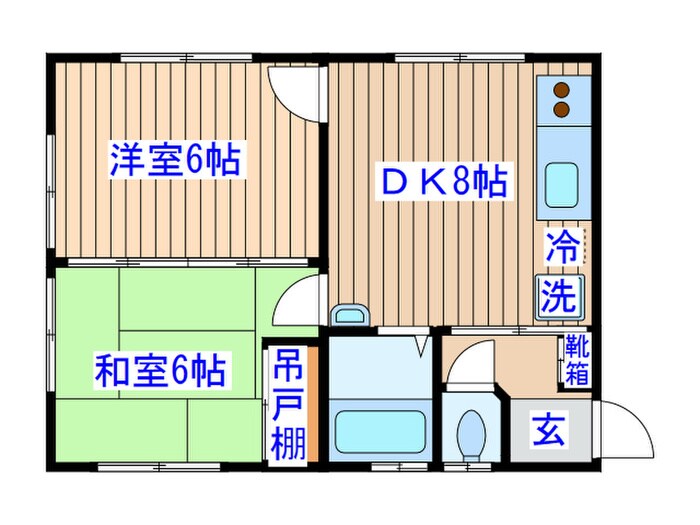 物件間取画像