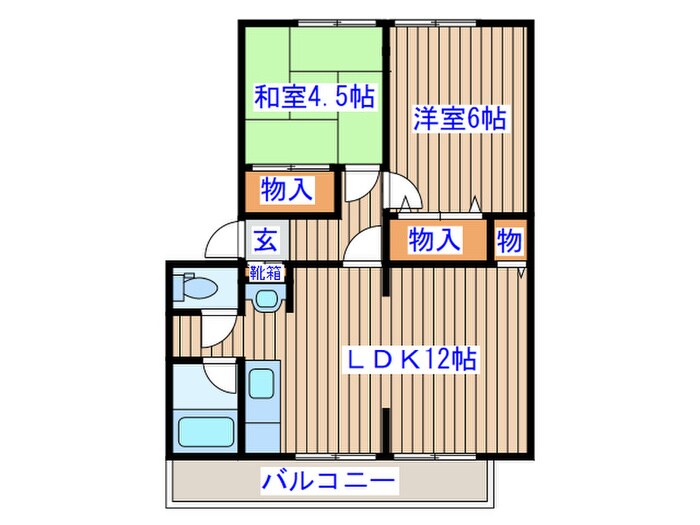 第七ショ－ケ－ビルの物件間取画像