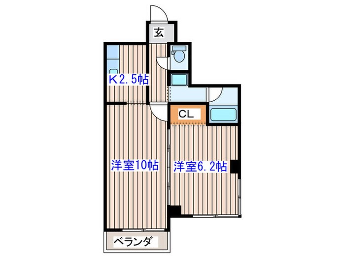 ジュネスサマンの物件間取画像