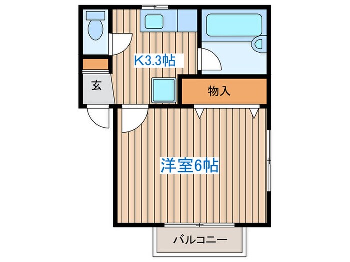 コーポ如月の物件間取画像