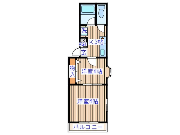ﾁｪﾘ-ﾛ-ﾄﾞの物件間取画像