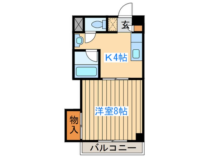 ファミ－ル萩野町の物件間取画像