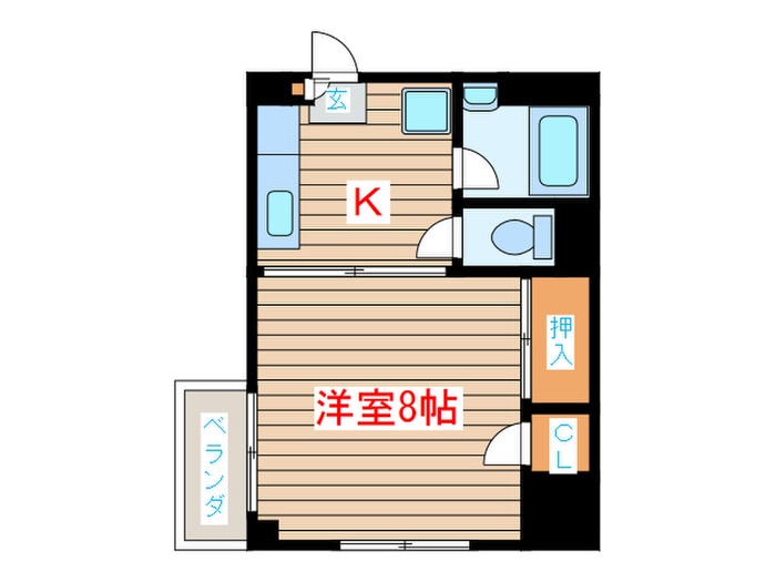 長刀丁アネックスの物件間取画像