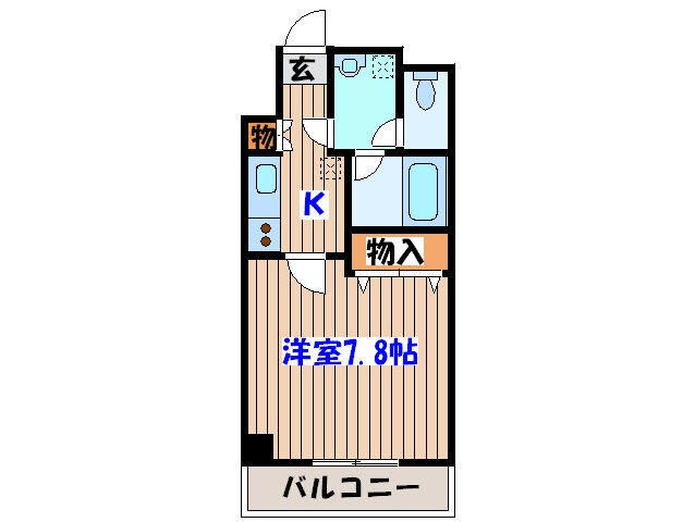 サンヒルズＳＳＫ２の物件間取画像