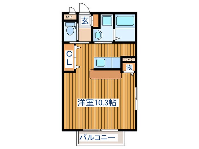 サニ－プレイス北山Ⅱの物件間取画像