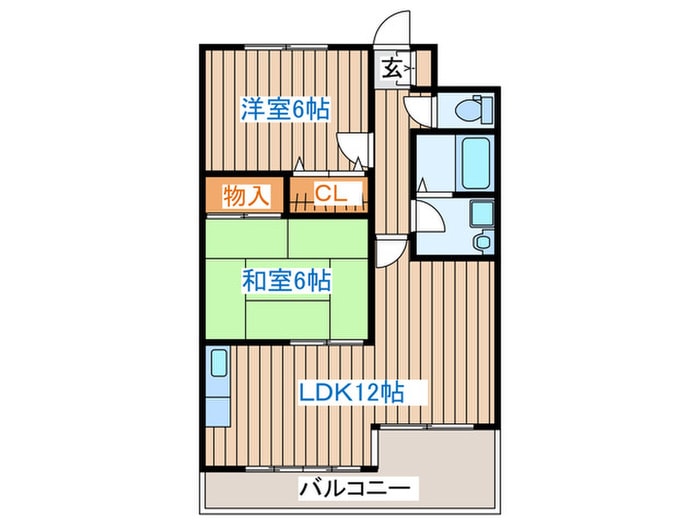 ロワジ－ルＫの物件間取画像