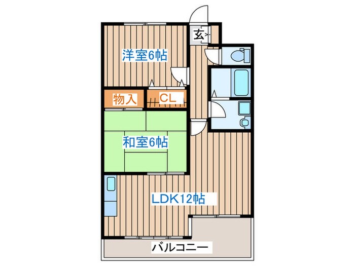 ロワジ－ルＫの物件間取画像