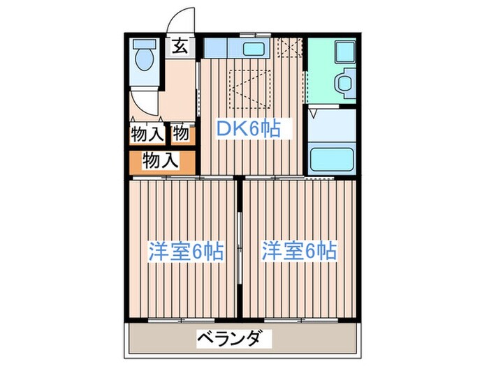物件間取画像