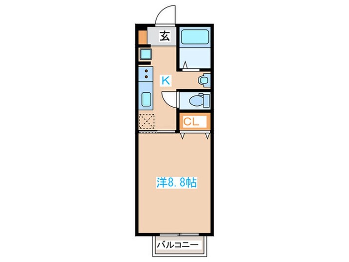 ルミエール荒巻中央の物件間取画像