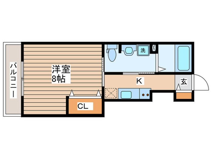 Casa Feliz A棟の物件間取画像