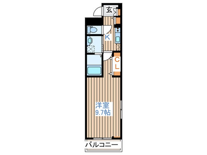 ＮＣＭ２の物件間取画像