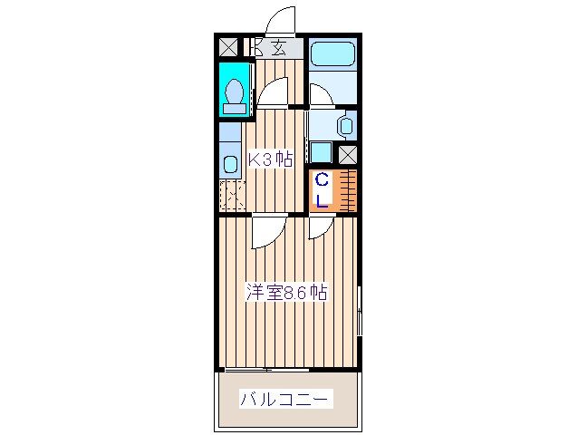 フル－ル新寺の物件間取画像