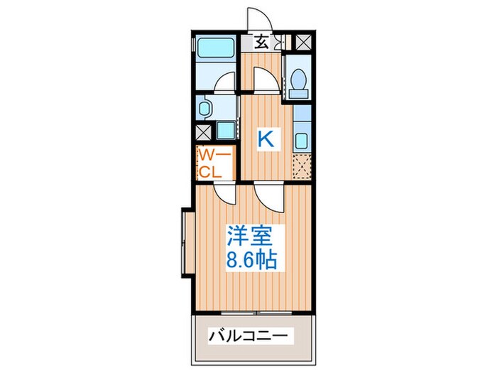 フル－ル新寺の物件間取画像