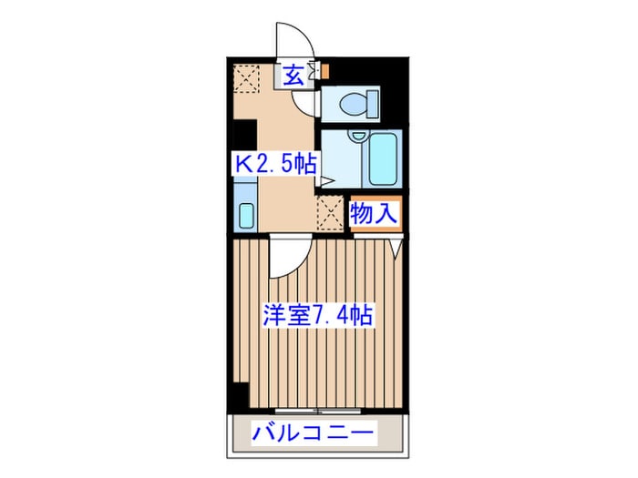 正栄ビル西公園の物件間取画像