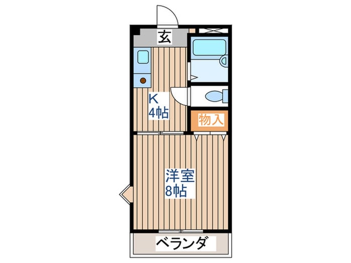 コンフォ－トシティの物件間取画像