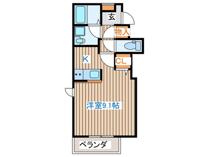 フロックスの物件間取画像