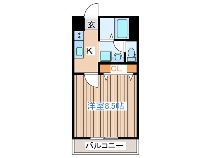 オリザFS-15の物件間取画像