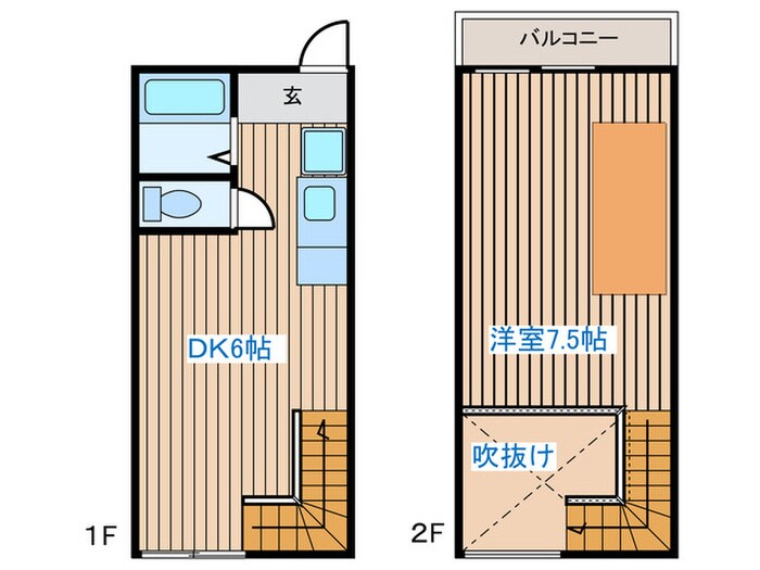 メゾネットSPの物件間取画像