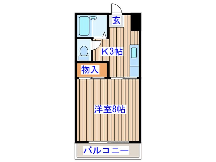 カ－サ８８小田原の物件間取画像