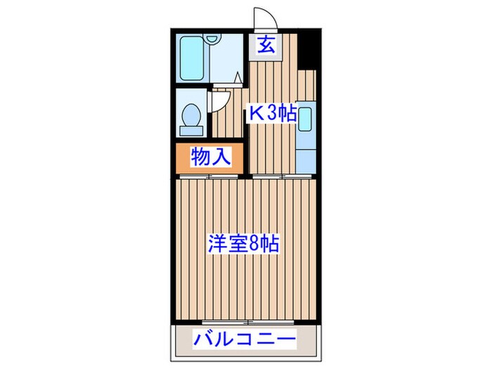 カ－サ８８小田原の物件間取画像