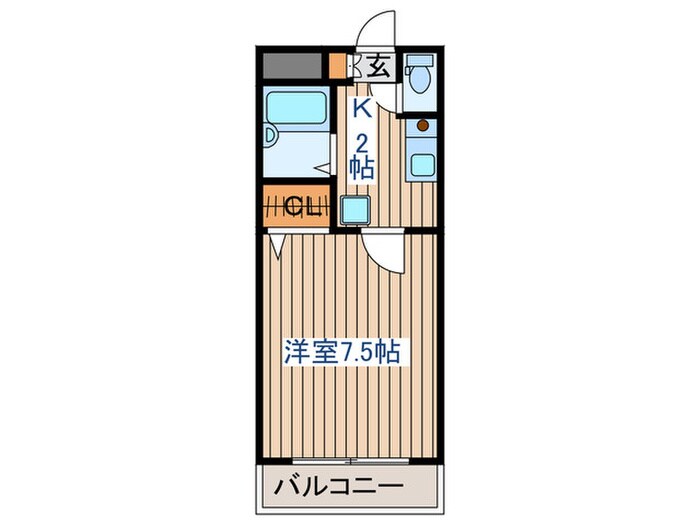 ミネイチビルの物件間取画像