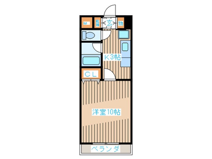 上杉五番館の物件間取画像