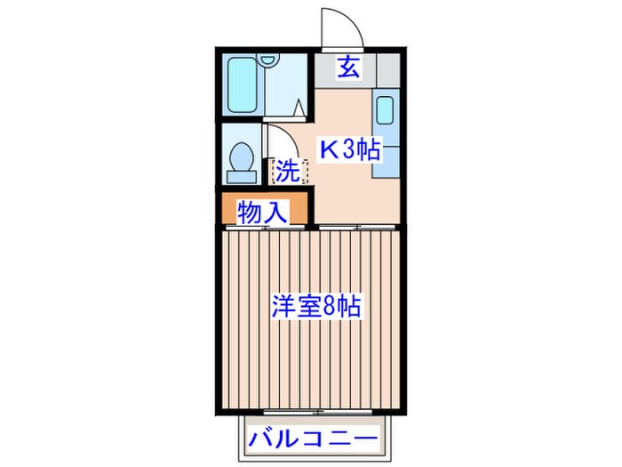 物件間取画像