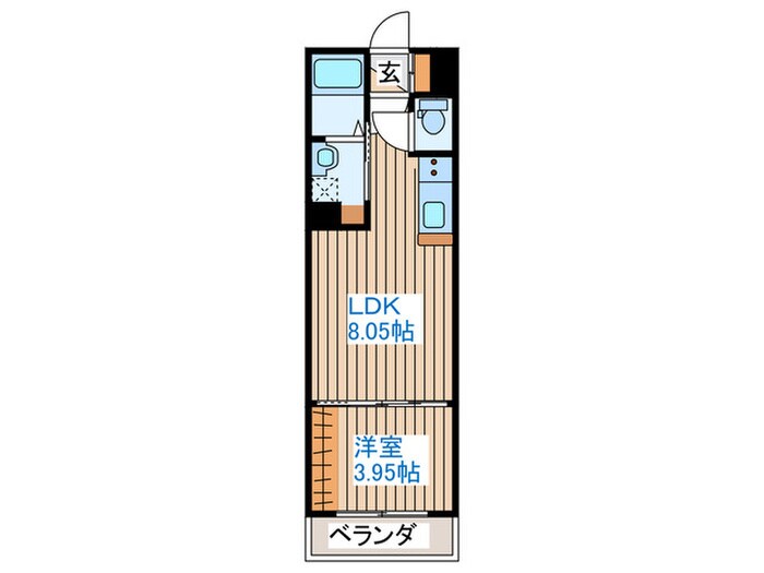 ドレスローザの物件間取画像