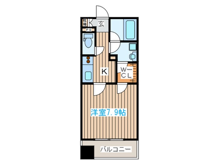 ヴィア－レ北目町の物件間取画像