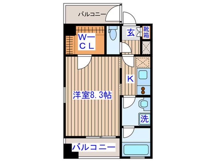 ヴィア－レ北目町の物件間取画像