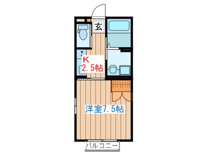 プランドールの物件間取画像