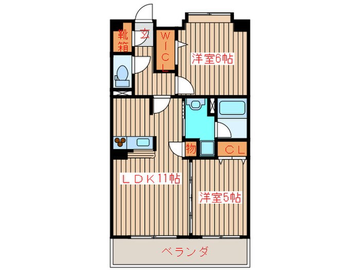 プライムア－バン長町一丁目の物件間取画像