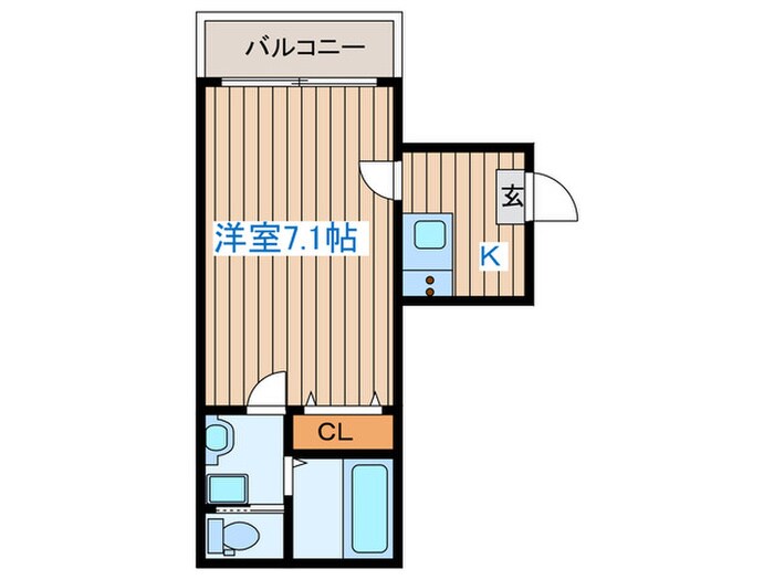 ADDICT向山の物件間取画像