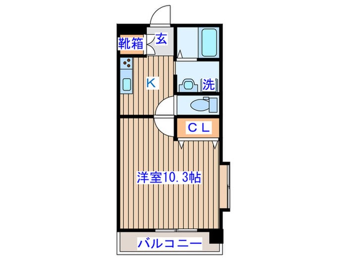 サンパティーク小松島の物件間取画像