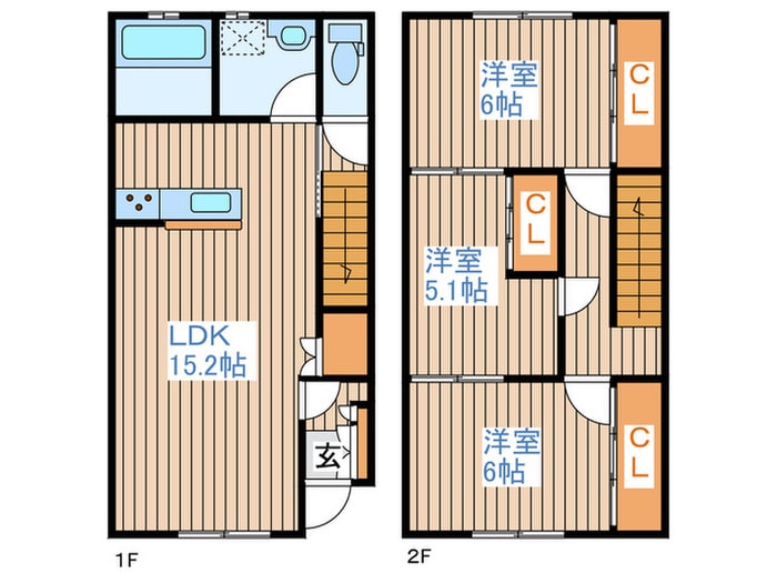 すまいる４３番館の物件間取画像