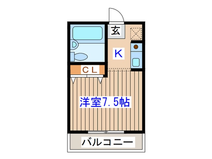 ガ－デンハイツ北杜の物件間取画像