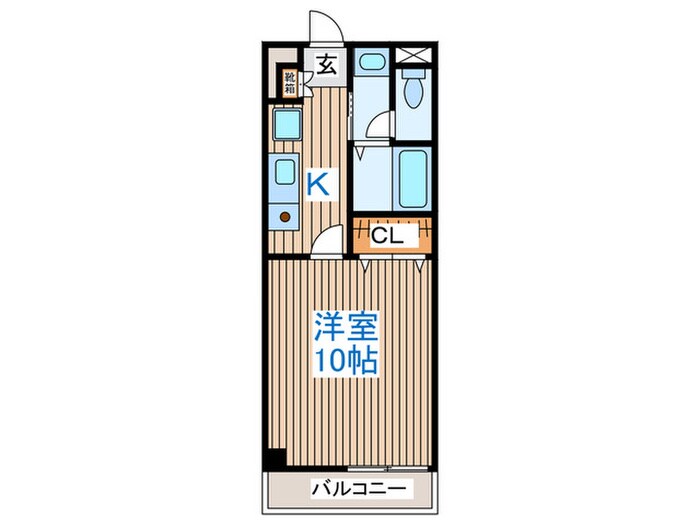 ハイブリツジマンションの物件間取画像