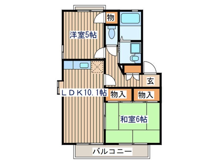 グリュックＫ将監の物件間取画像