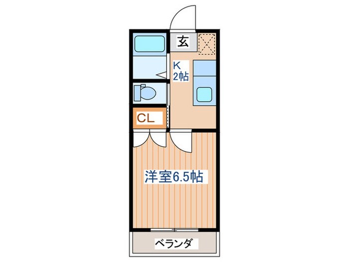 ハイツYSの物件間取画像