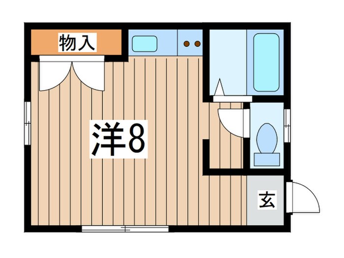 ビレッジ木ノ下の物件間取画像
