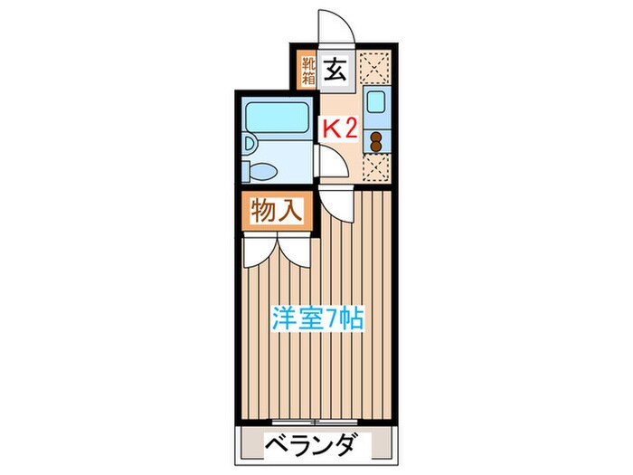 ア－バンハイツ通町の物件間取画像