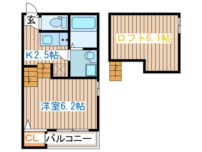 すみか南仙台の物件間取画像