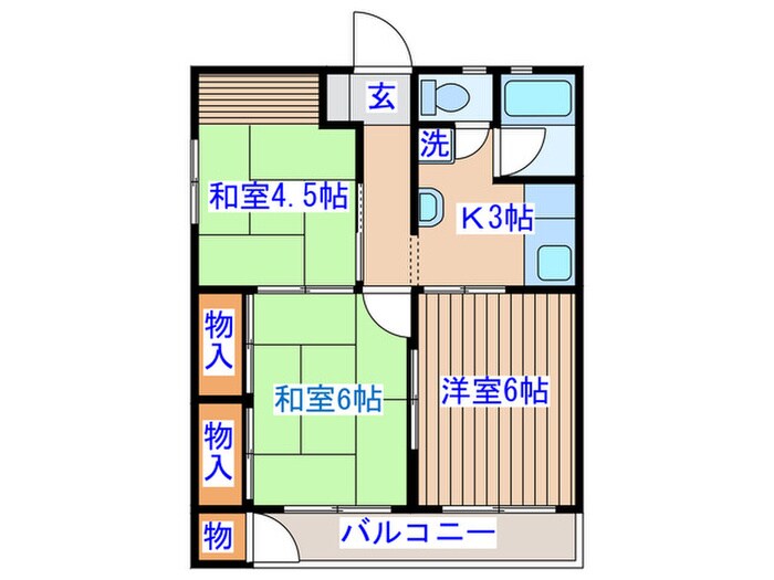 物件間取画像
