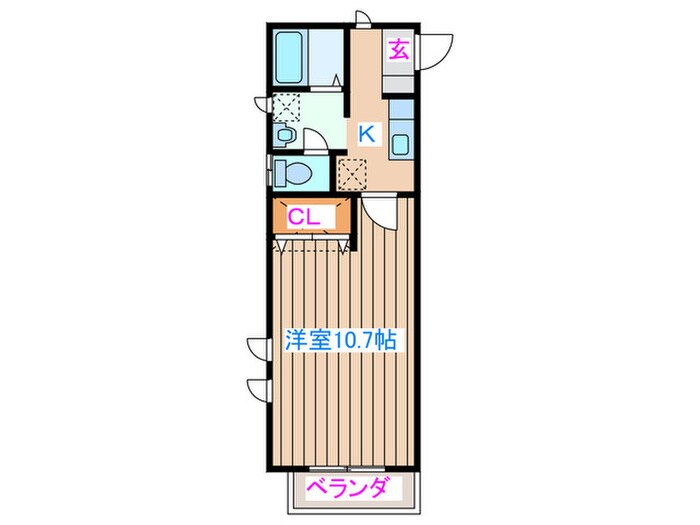 シンフォニアの物件間取画像