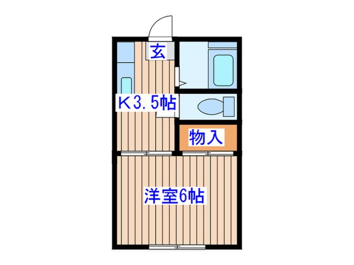 コ－ポｋの物件間取画像