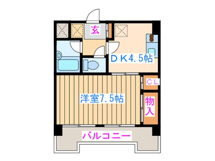 グリ－ンハピ－宮城野の物件間取画像